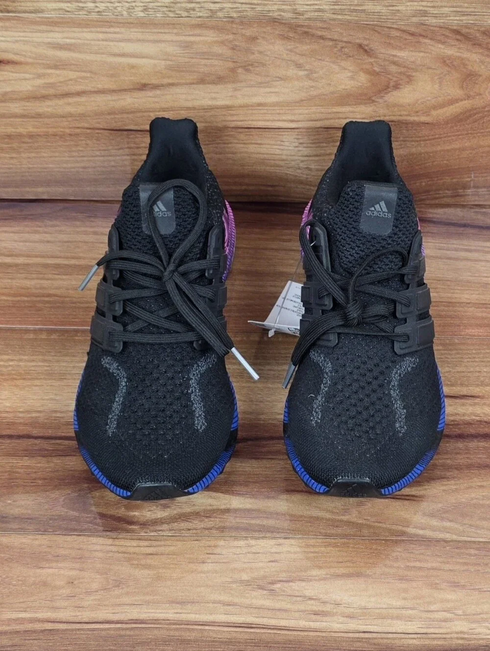 NEW Adidas Ultraboost DNA Men’s Size 8 Running Shoes Black Pink Blue GW4924